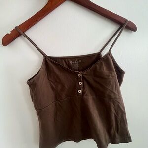 Brandy Melville Brown Women's Top